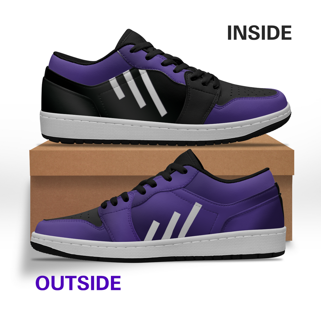 Purple Lightning] Equil Low Kicks | Equil Streetwear