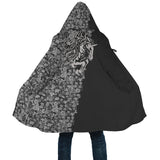 Lee's Excellent Hooded Coat with Unicorn - Dark Gray