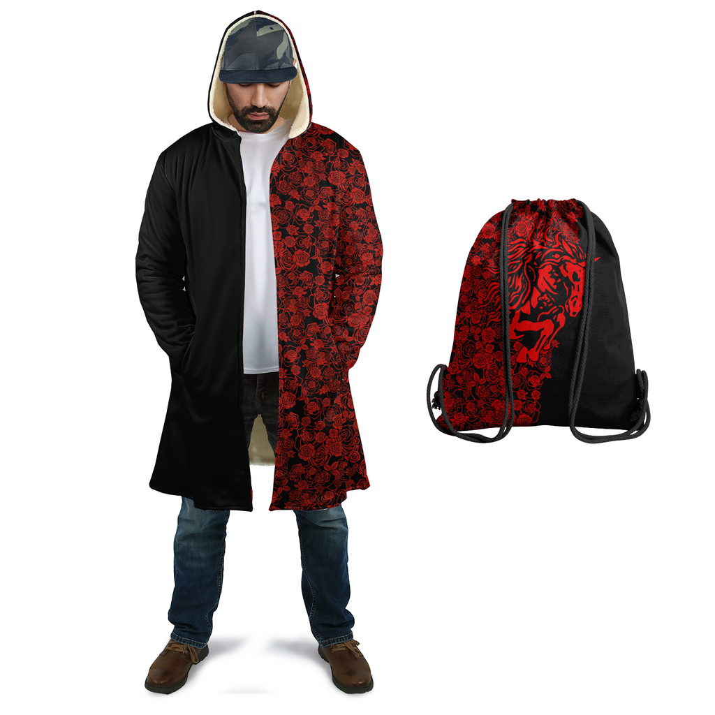 シャツ IONSEOUL Kitsch Cap Hooded Shirt Jacket 4JH107 OVERSIZED HOODED SHIRT - WHITE | COS