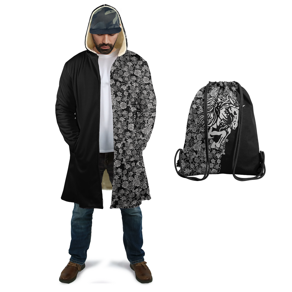 希少 AURALEE FINX TWILL PRINT HOODED COAT 希少 AURALEE FINX TWILL PRINT HOODED COAT