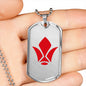 IBO Tekkadan (Red Emblem) Dog Tag