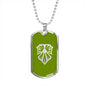 Bright Shield Dog Tag