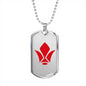 IBO Tekkadan (Red Emblem) Dog Tag