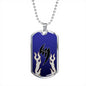 Jin T4 Dog Tag - Blue