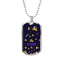 Majinion Everywhere Dog Tag - Purple