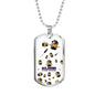 Majinion Everywhere Dog Tag - White