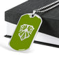 Bright Shield Dog Tag