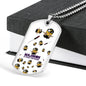 Majinion Everywhere Dog Tag - White