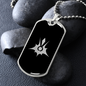Blinking Rune Dog Tag