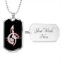 Rune of Beginning Rune Dog Tag