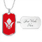 IBO Tekkadan (Metal Emblem) Dog Tag