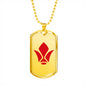 IBO Tekkadan (Red Emblem) Dog Tag