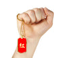 Paul "紅" Red Kanji Dog Tag (Gold + Engraving Available)