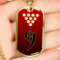 Jin Dog Tag - Red Glove