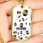 Majinion Everywhere Dog Tag - White