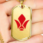 IBO Tekkadan (Red Emblem) Dog Tag