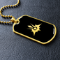 Blinking Rune Dog Tag