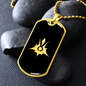 Blinking Rune Dog Tag
