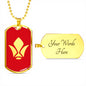 IBO Tekkadan (Metal Emblem) Dog Tag