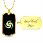 True Wind Rune Dog Tag