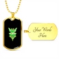 Dragon Rune Dog Tag