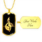 Rune of Beginning Rune Dog Tag