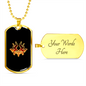 True Fire Rune Dog Tag