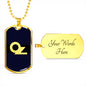 OZ Emblem Dog Tag