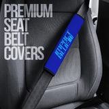 IMPACT BLUE Seat Belt Covers - Blue