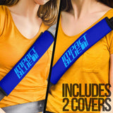 IMPACT BLUE Seat Belt Covers - Blue