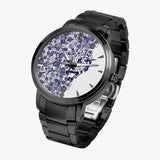 Lee EXCELLENT Stainless Steel Strap Automatic Watch [Mens] - Cobalt Roses