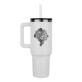 Lidia T8 Shield Crest Laser Engraved Tumbler - 40 oz