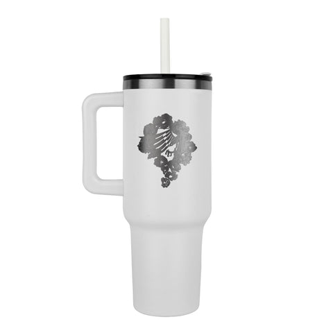 Lidia T8 Shield Crest Laser Engraved Tumbler - 40 oz