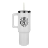 Lidia T8 Crest Laser Engraved Tumbler - 40 oz