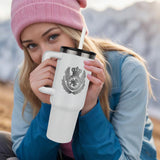 Lidia T8 Crest Laser Engraved Tumbler - 40 oz