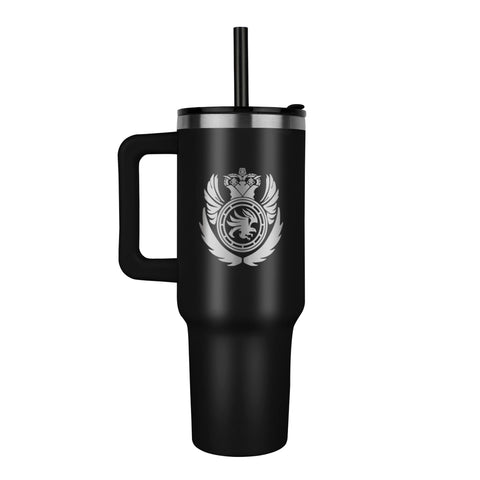 Lidia T8 Crest Laser Engraved Tumbler - 40 oz