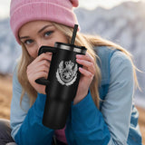Lidia T8 Crest Laser Engraved Tumbler - 40 oz
