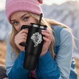 Lidia T8 Shield Crest Laser Engraved Tumbler - 40 oz