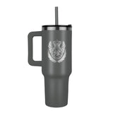 Lidia T8 Crest Laser Engraved Tumbler - 40 oz