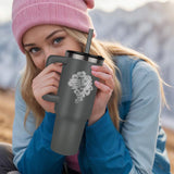 Lidia T8 Shield Crest Laser Engraved Tumbler - 40 oz