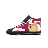 Confucius Shibe Leather High Top Shoes - Womens