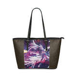 Wing Gundam Leather Tote Bag
