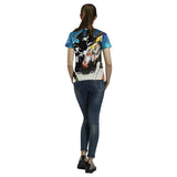 Unicorn Gundam All Over Print T-Shirt - Womens