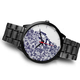 Lee's Excellent Watch with Unicorn - Cobalt Roses