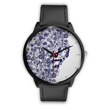 Lee's Excellent Watch with Unicorn - Cobalt Roses