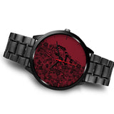 Lee's Excellent Watch with Unicorn - Black Roses