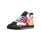 Confucius Shibe Leather High Top Shoes - Womens