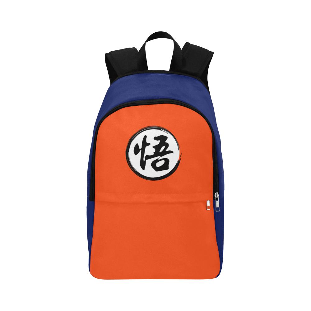 orange dragon ball z backpack