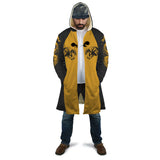 Dragon Kanji Hooded Coat with Bag