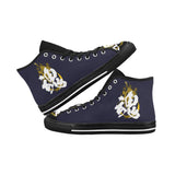 Tamashi - Soul Kanji Equil High Tops - Navy/Multi Color - Womens